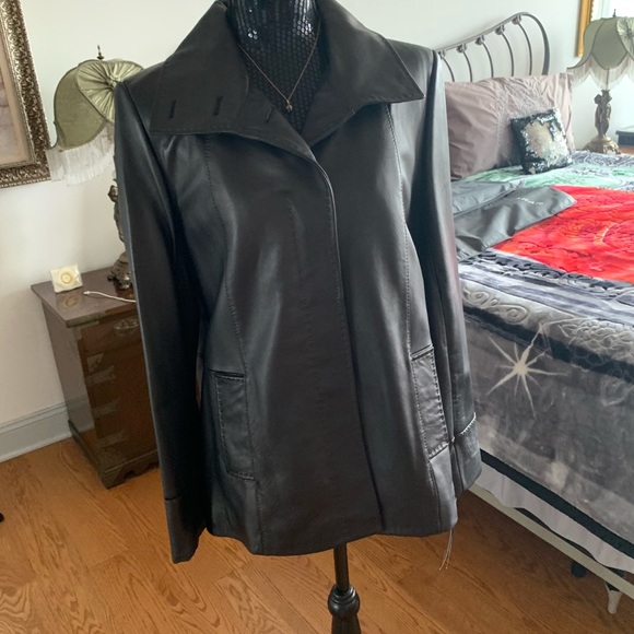 Real leather jacket by John’s New York - Picture 1 of 4